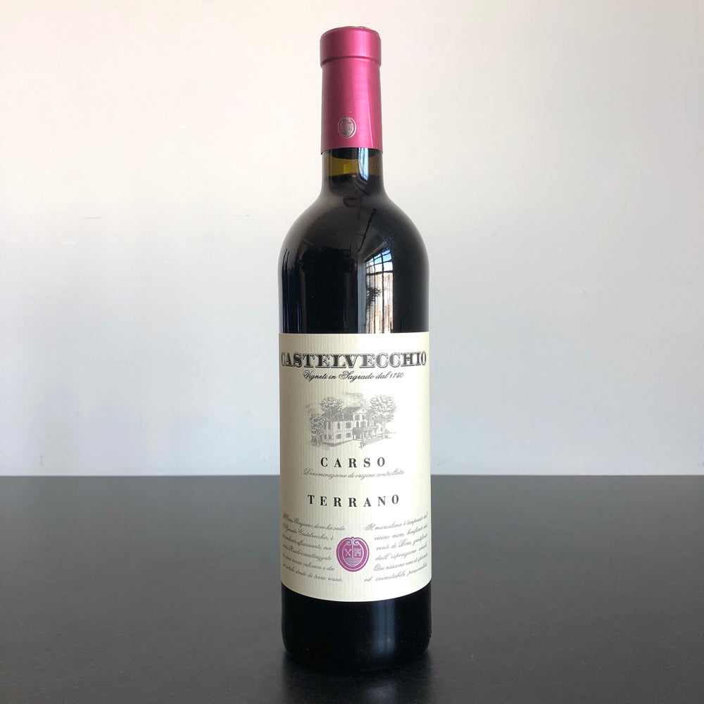 2019 Castelvecchio, Terrano Carso DOC, Friuli, Italy
