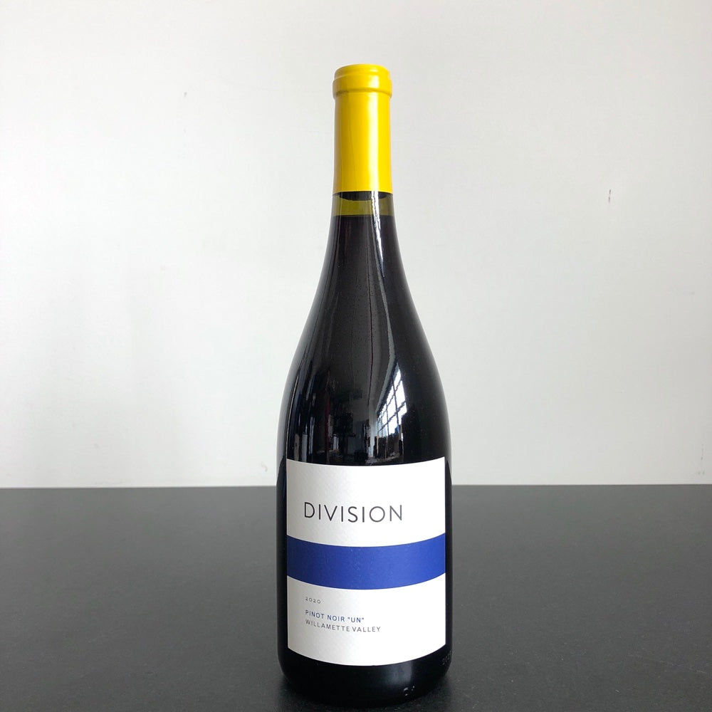 2020 Division Winemaking Company, Pinot Noir Un Willamette Valley, Oregon