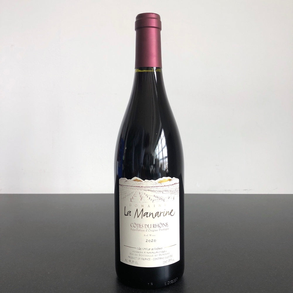2020 Domaine La Manarine Cotes du Rhone, France