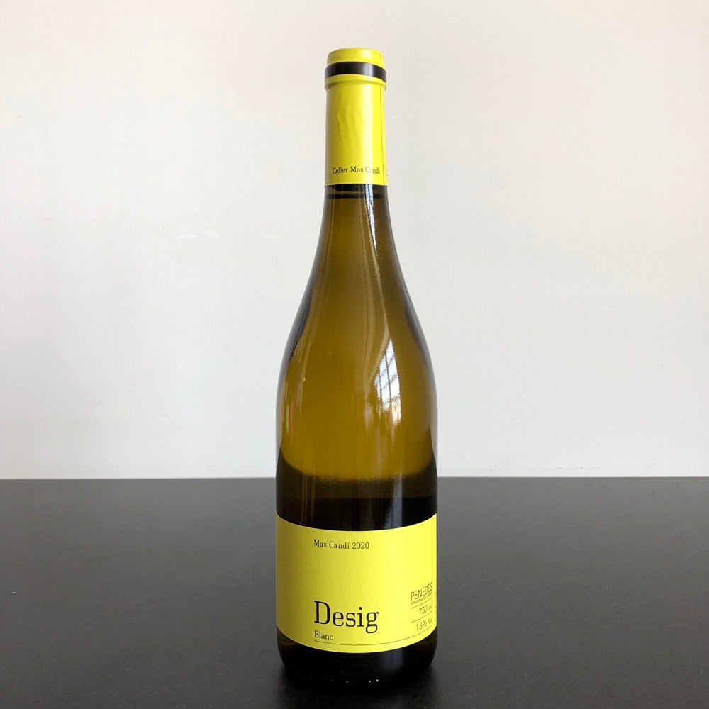2020 Mas Candi Desig Blanc, Penedes, Spain