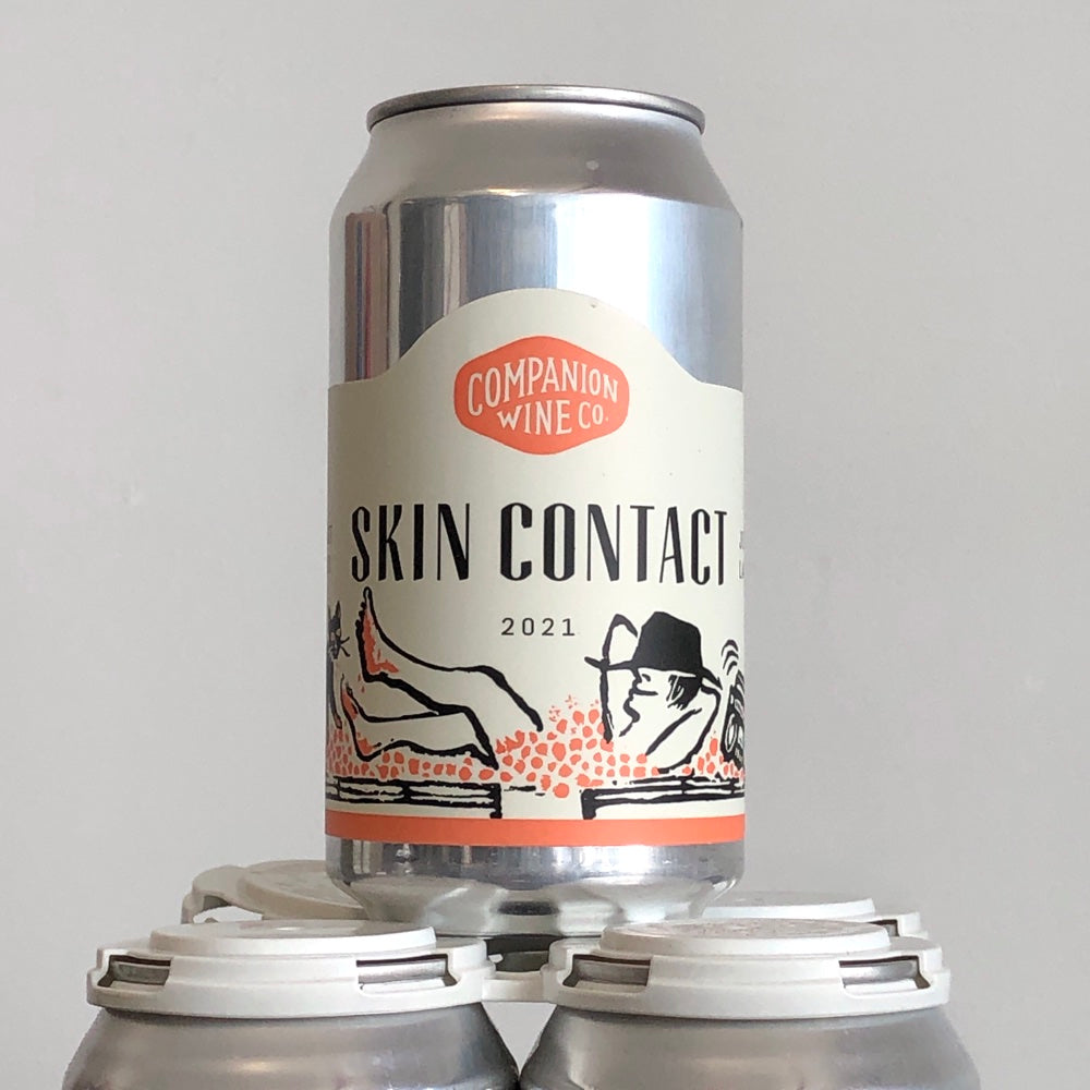 2021 Companion Wine Co. "Skin Contact" Pinot Gris 375ml Can, California