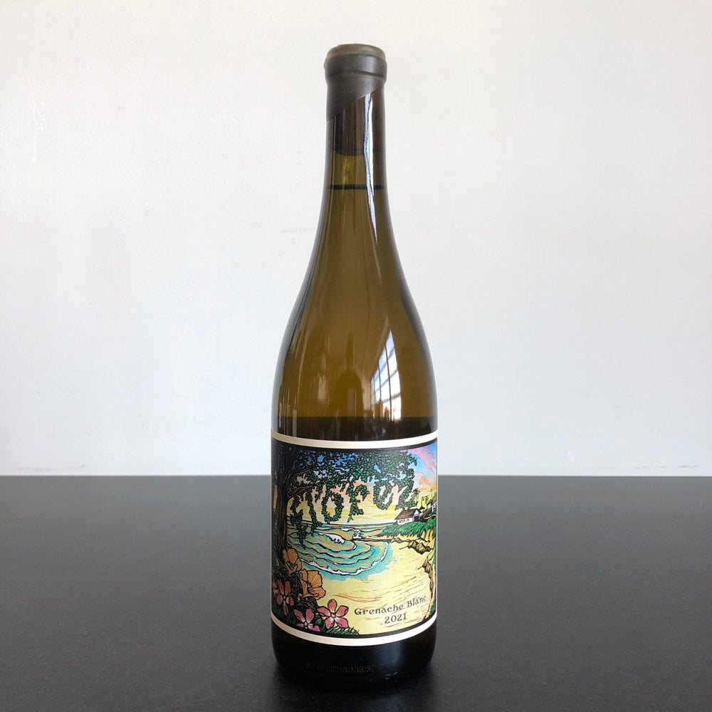 2021 Florez Wines Grenache Blanc White Rhino Windmill Vineyard, Dunnigan Hills, Callifornia, USA