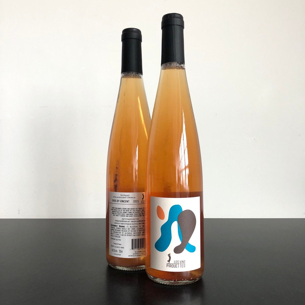 2021 Les Vins Pirouettes, Eros by Vincent, Alsace, France