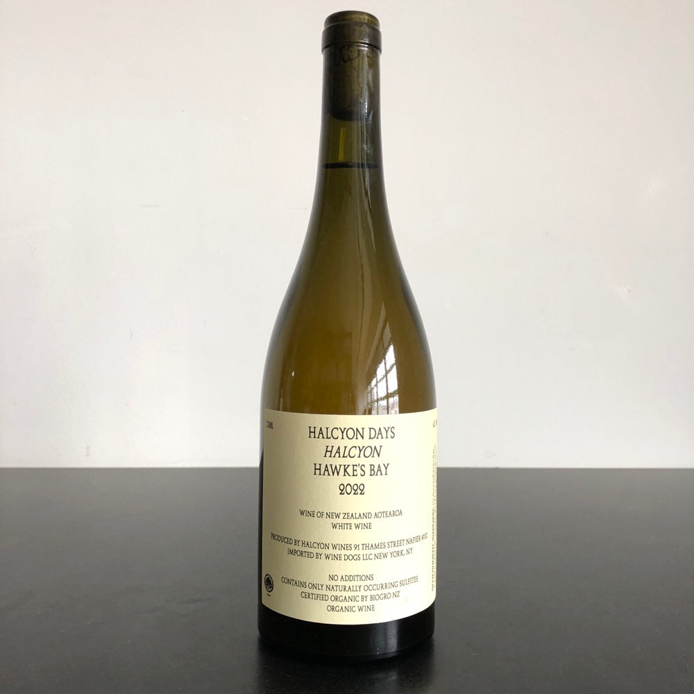 2022 Halcyon Days Sauvignon Blanc 'Halycon', Hawkes Bay, New Zealand