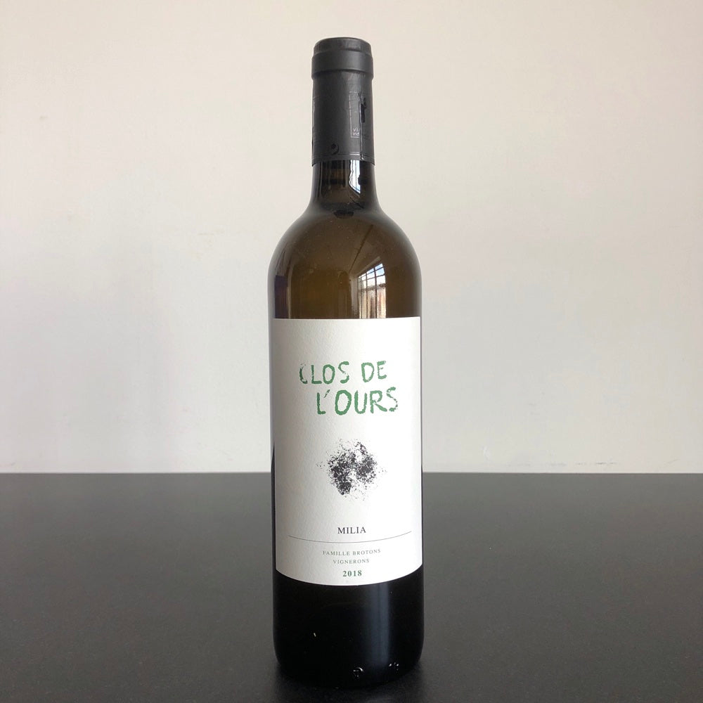 2018 Domaine Clos De L'Ours, Côtes de Provence Milia Blanc, Provence, France