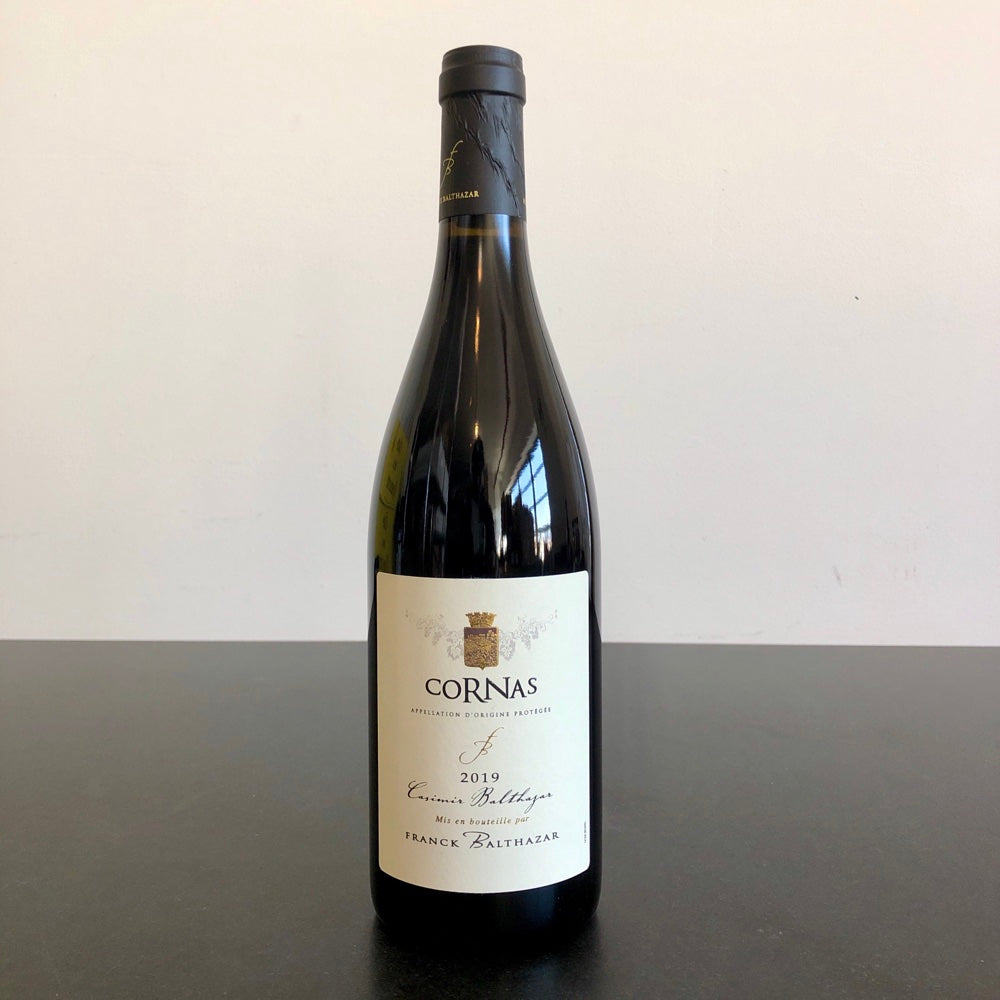 2019 Franck Balthazar Cornas Cuvee Casimir Balthazar Rhone, France