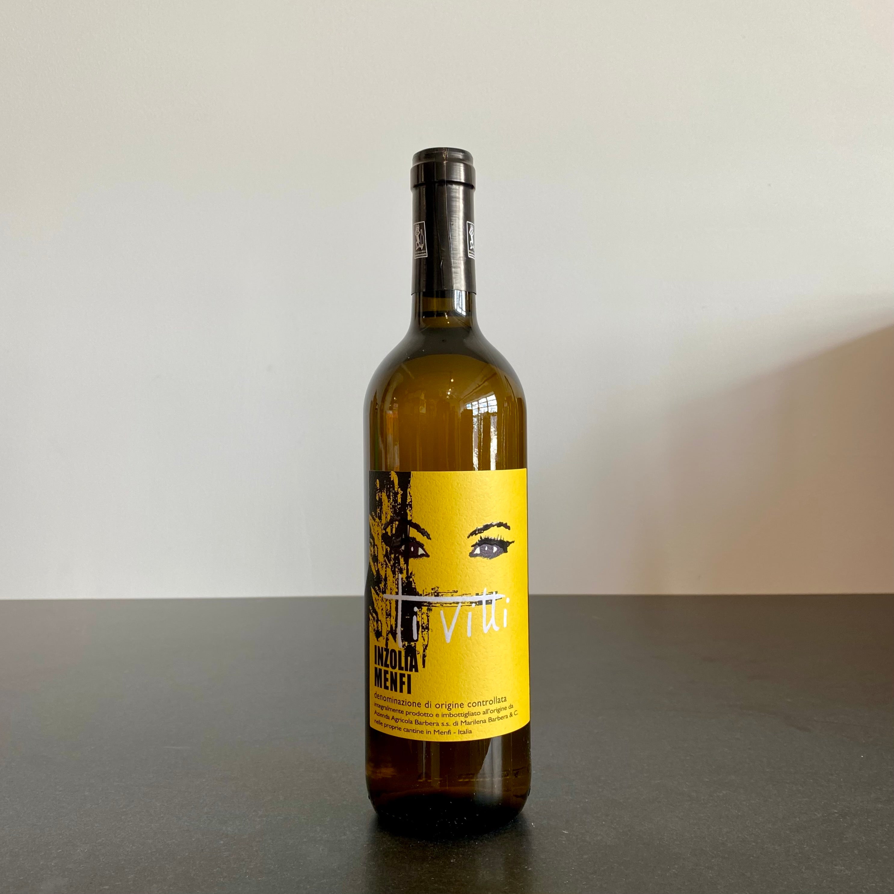 2021 Cantine Barbera 'Tivitti' Inzolia Menfi, Sicily, Italy, image size:2972x2972