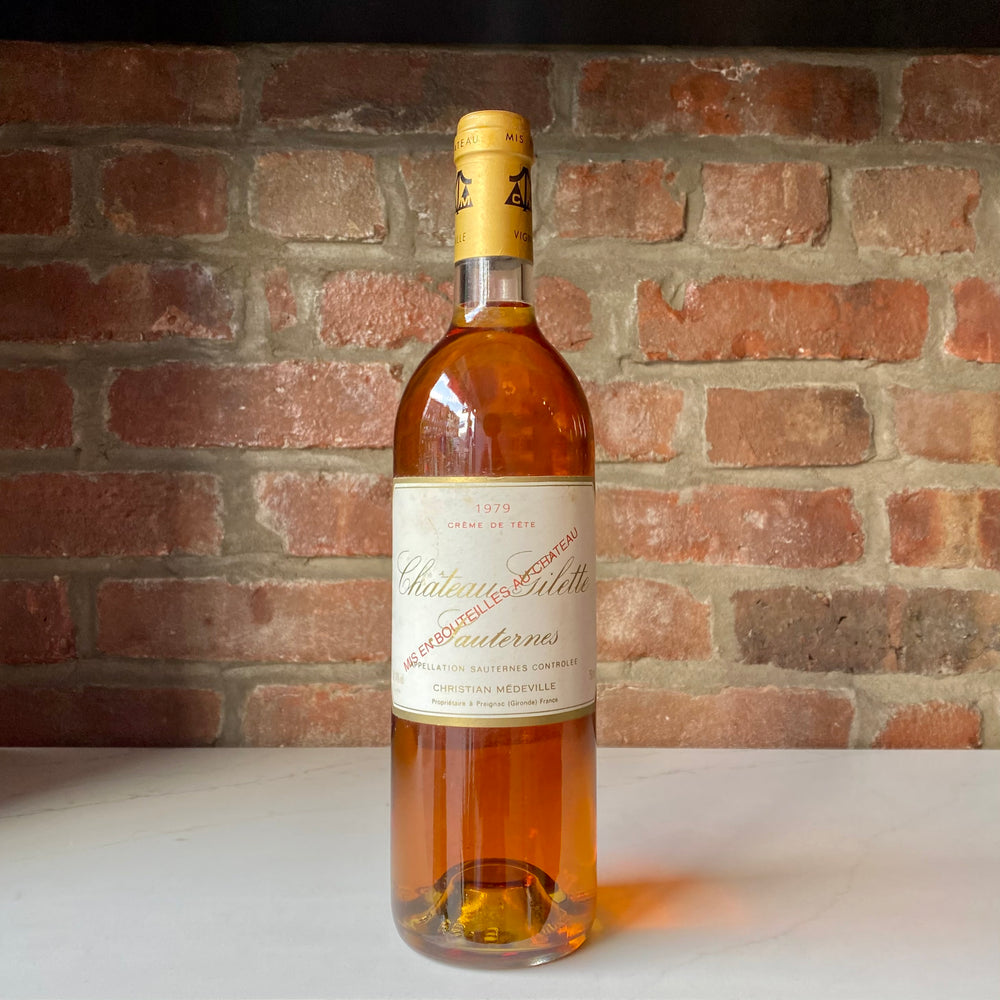 1979 Chateau Gilette Creme de Tete Sauternes, France