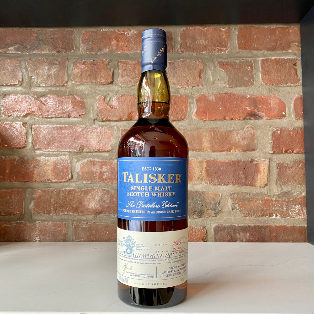 Talisker Distillers Edition Double Matured Amoroso Sherry Cask Wood Single Malt Scotch Whisky