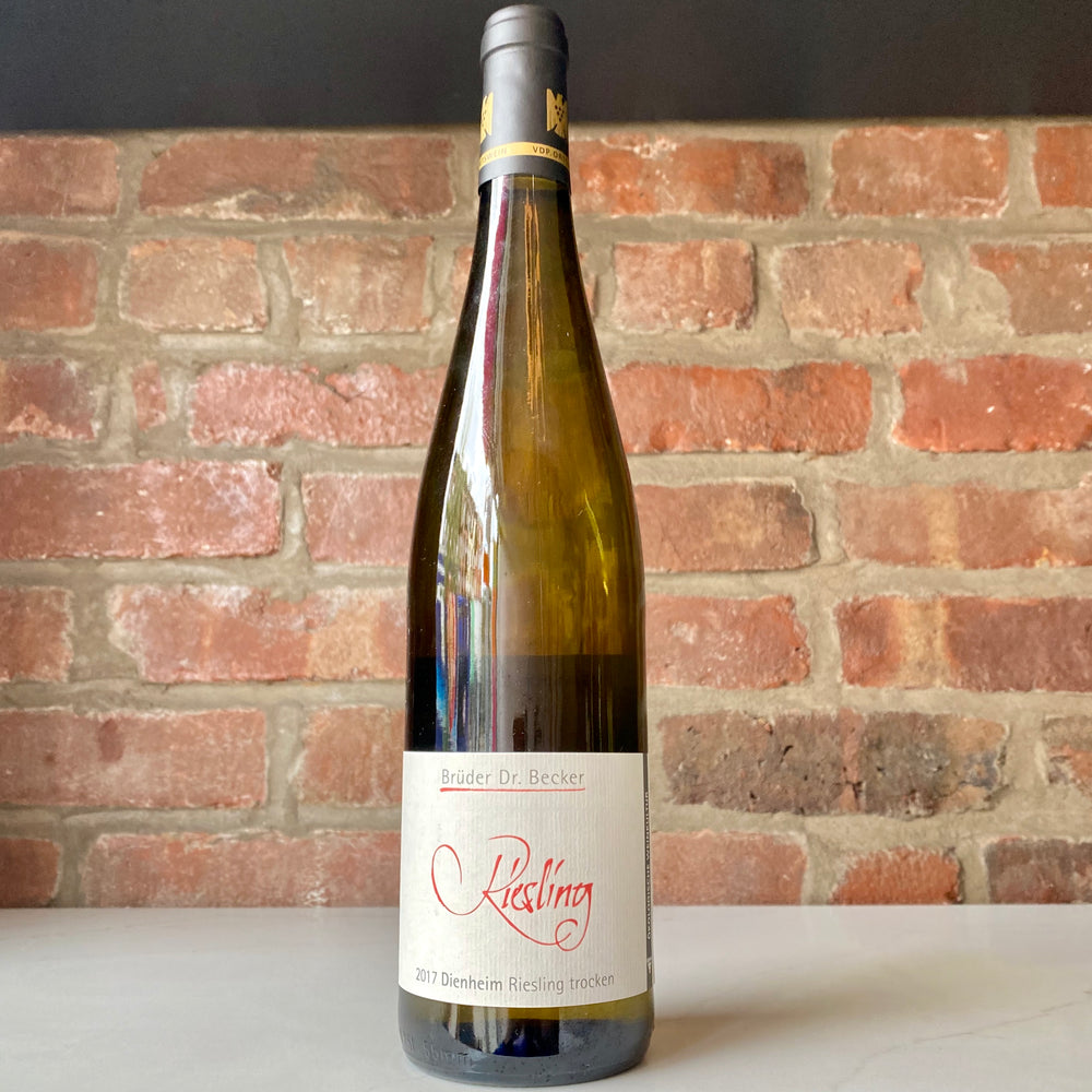 2017 Bruder Dr. Becker Dienheim Riesling Trocken, Rheinhessen, Germany