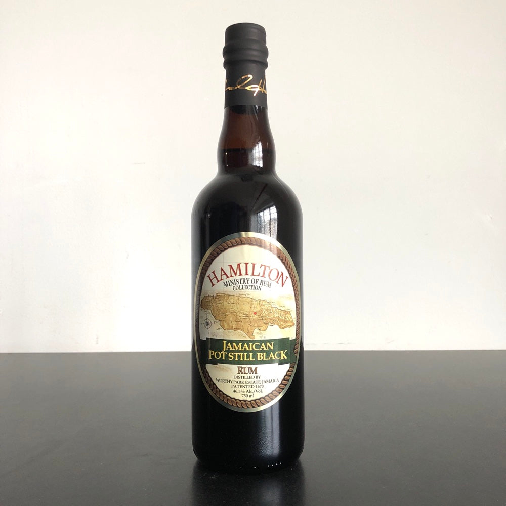 Ministry of Rum Collection Hamilton Jamaican Pot Still Black Rum, Jamaica