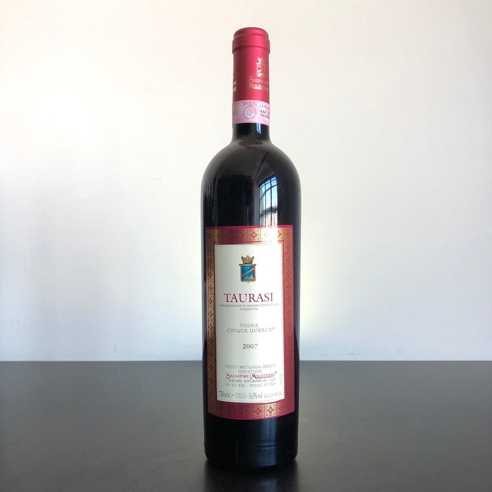 2007 Salvatore Molettieri Vigna Cinque Querce, Taurasi Docg, Italy