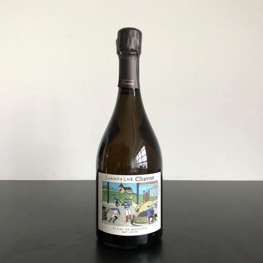 NV Champagne Chavost, Blanc De Meunier Brut Nature, Champagne, France