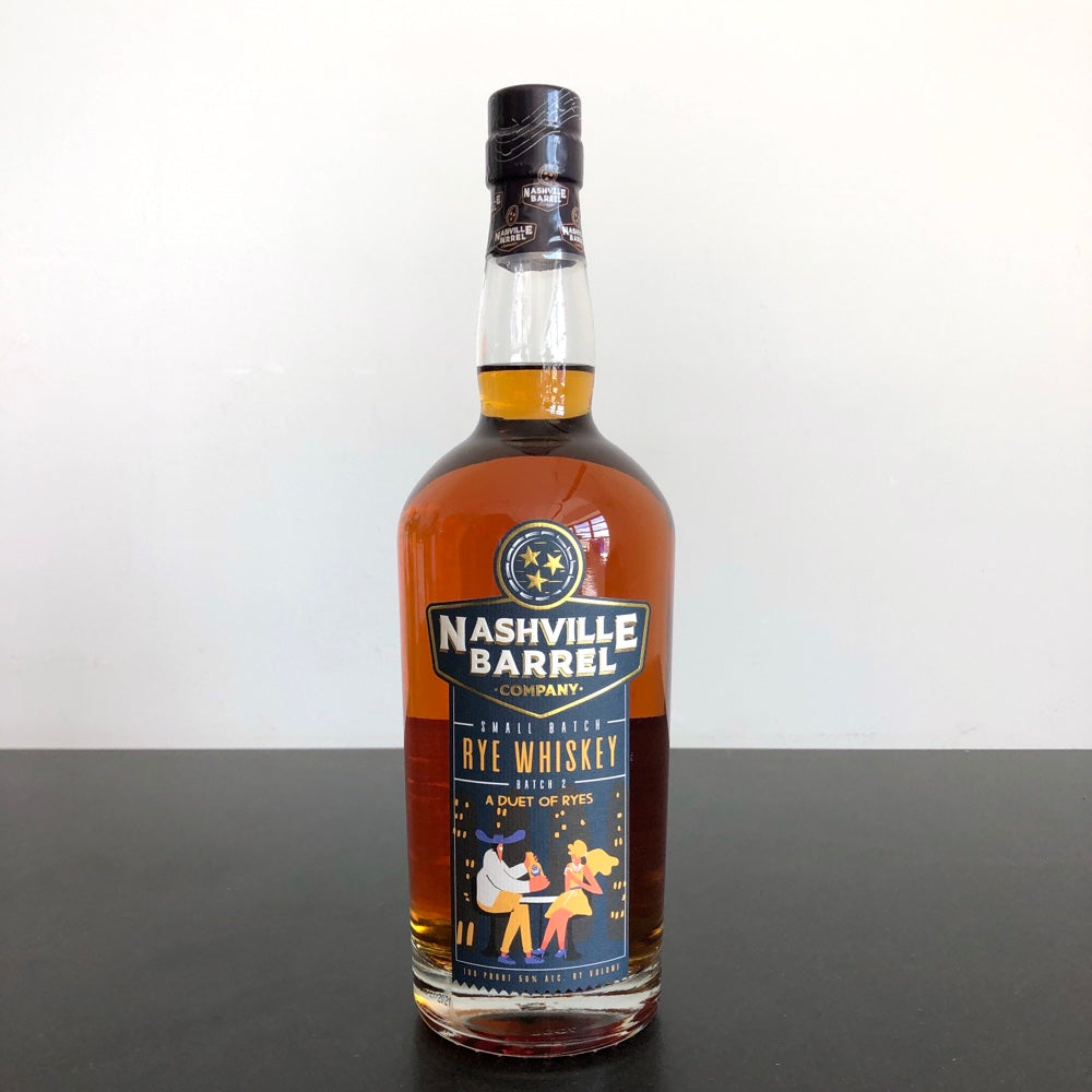 Nashville Barrel Company, Small Batch Rye Whiskey Batch #2 A Duet Of Ryes
