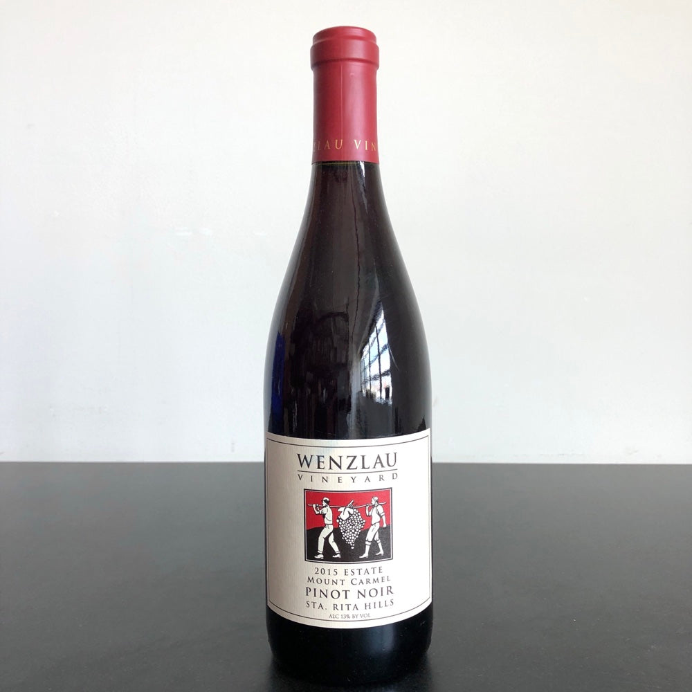 2015 Wenzlau Vineyard Estate Mount Carmel Pinor Noir, Sta Rita