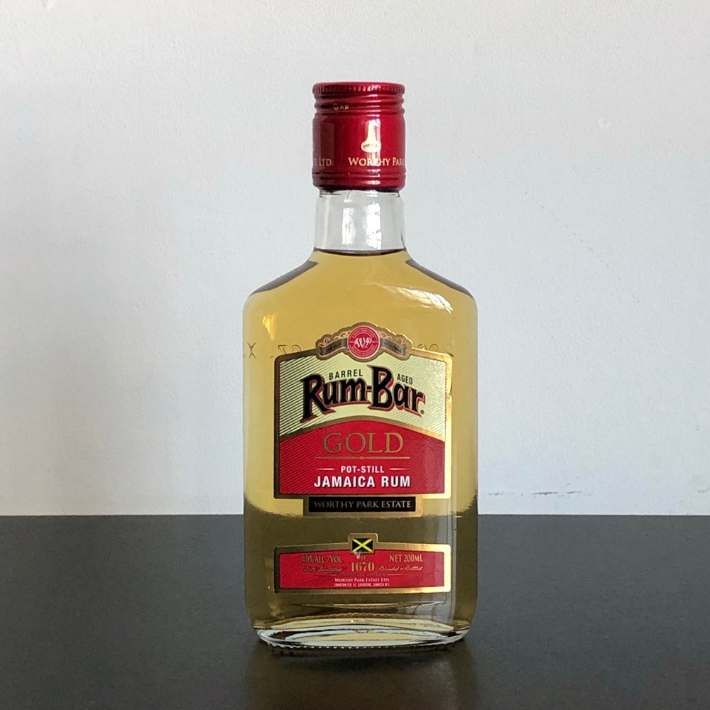Worthy Park, Rum-Bar Gold Premium Jamaican Rum 200ml