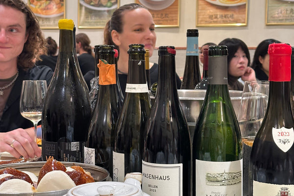 What we drank at Wu's