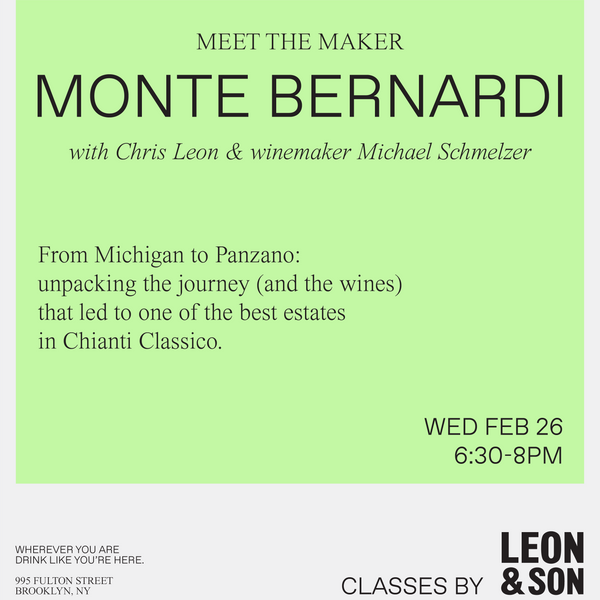 Meet the Maker: Monte Bernardi