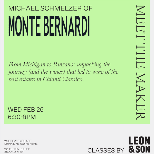 Meet the Maker: Monte Bernardi