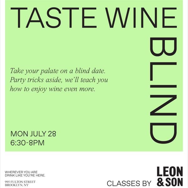 Taste Wine Blind: July 28
