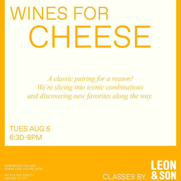 Wines for Cheese
