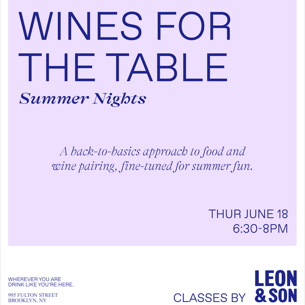 Wines for the Table: Summer Nights
