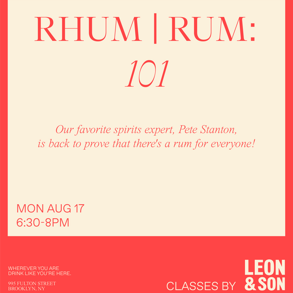 Rhum | Rum 101