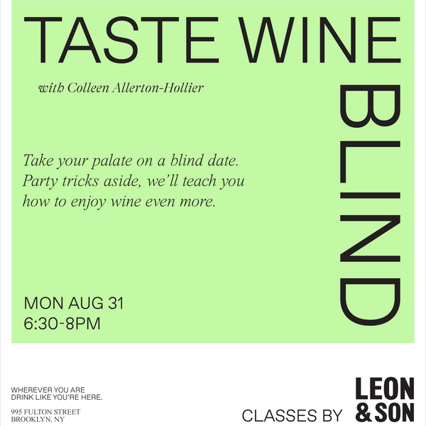 Taste Wine Blind 8/31