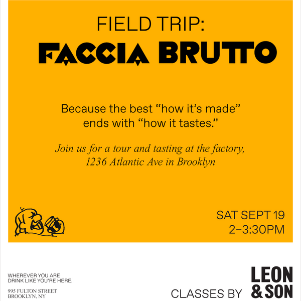 Field Trip: Faccia Brutto Factory 9/19