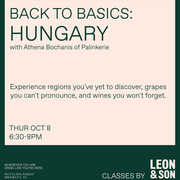 Back to Basics: Hungary with Athena Bochanis of Palinkerie
