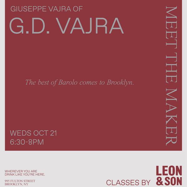 Meet the Maker: Giuseppe Vajra of G.D. Vajra