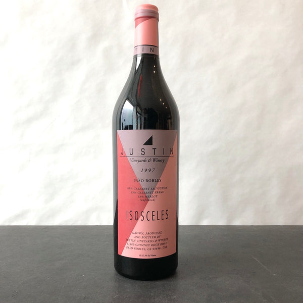 1997 Justin Vineyards & Winery Isosceles, Paso Robles, USA