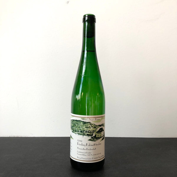 1999 Ludes Klüsserather Bruderschaft Riesling Kabinett Trocken, Mosel Germany