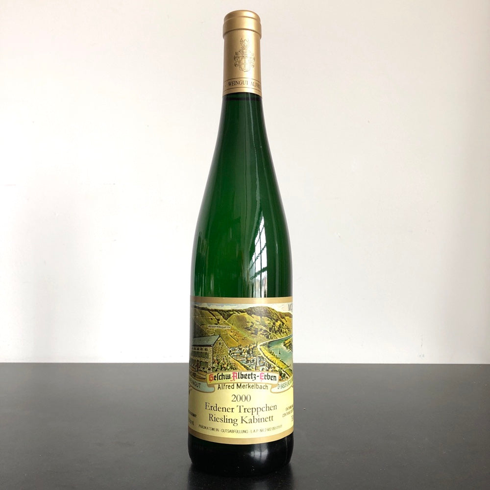 2000 Weingut Alfred Merkelbach Erdener Treppchen Riesling Kabinett, Mosel, Germany