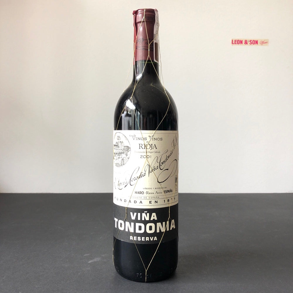 2001 Lopez de Heredia Vina Tondonia Reserva Rioja DOCa, Spain