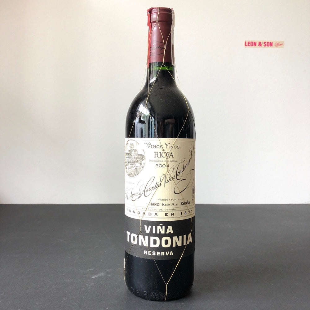 2004 Lopez de Heredia Vina Tondonia Reserva Rioja DOCa, Spain