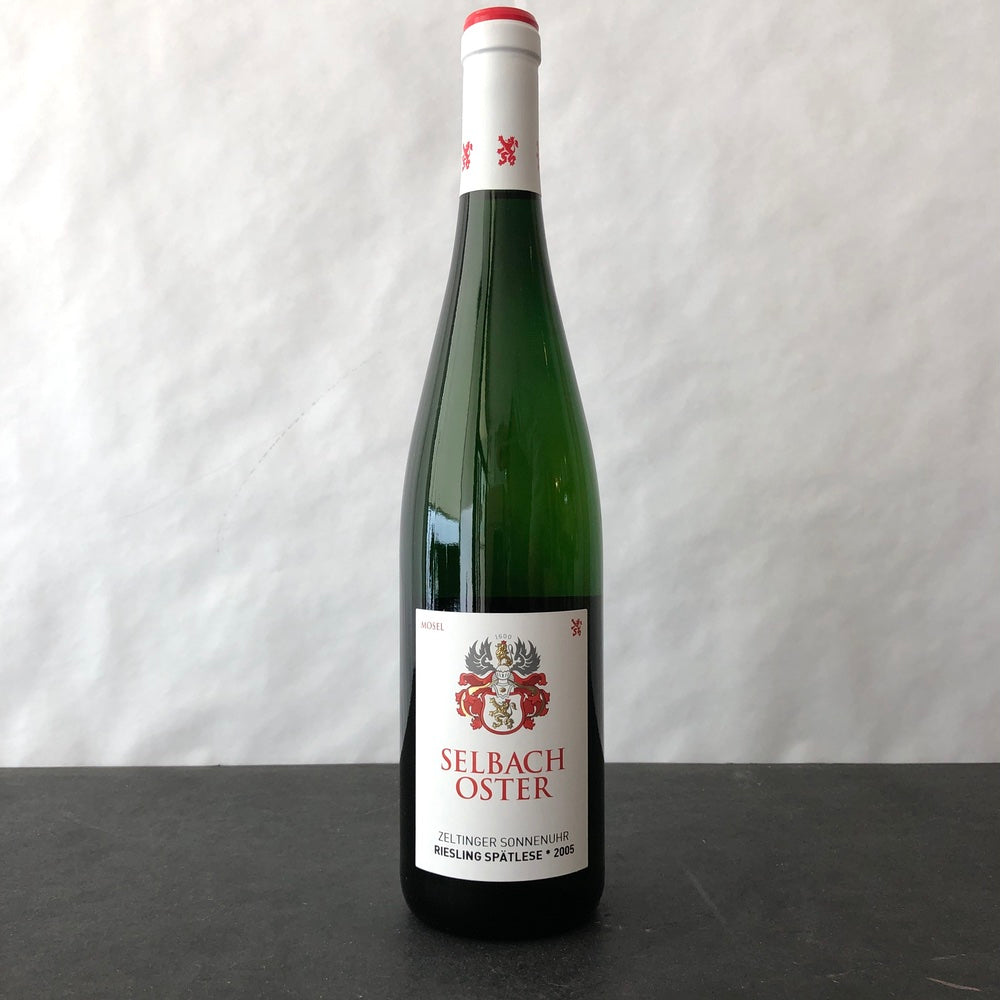 2005 Selbach-Oster Zeltinger Sonnenuhr Riesling Spatlese, Mosel, Germany
