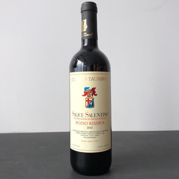 2012 Cosimo Taurino Rosso Salice Salentino Riserva, Puglia, Italy