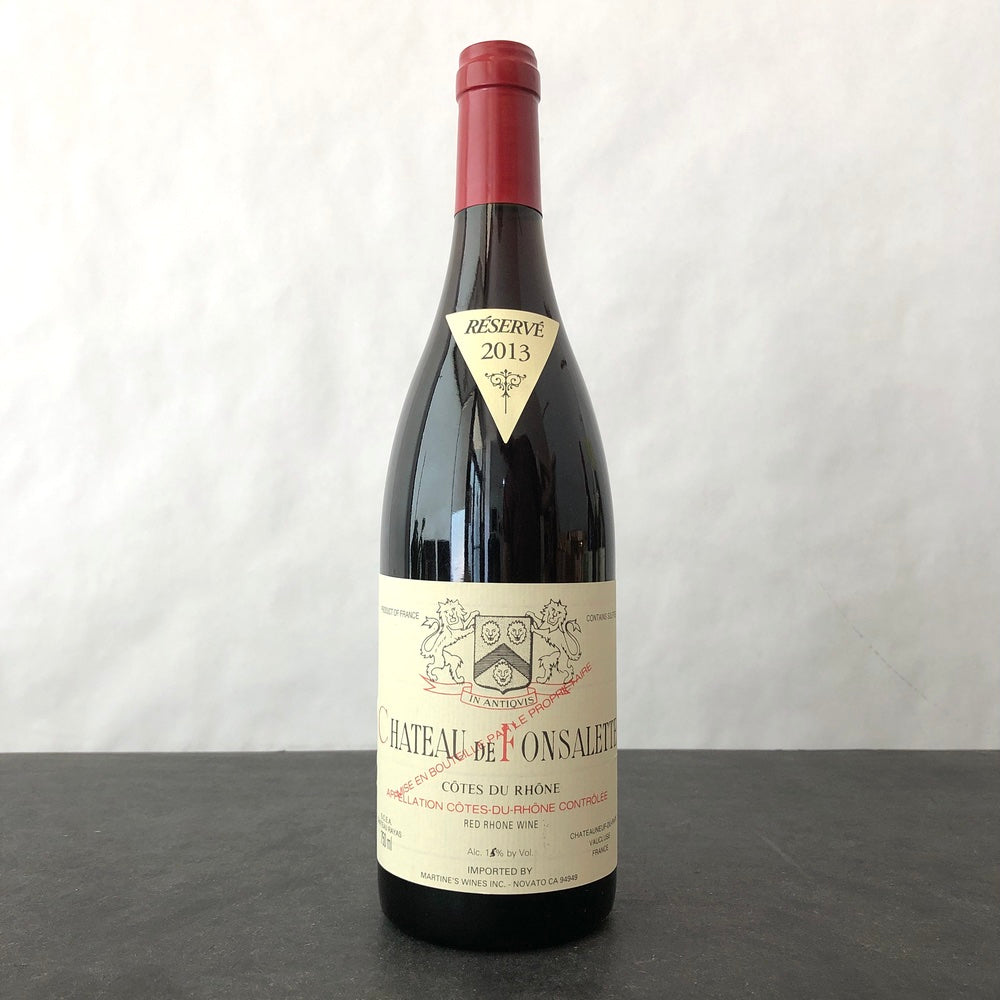 2013 Chateau de Fonsalette (Rayas), Cotes du Rhone Rouge, Rhone Valley, France