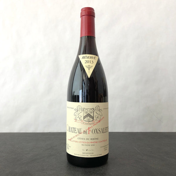 2013 Chateau de Fonsalette (Rayas), Cotes du Rhone Rouge, Rhone Valley, France