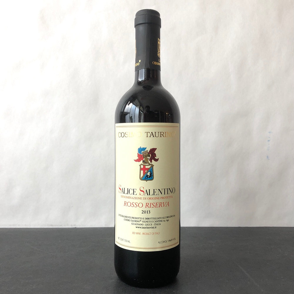 2013 Cosimo Taurino Rosso Salice Salentino Riserva, Puglia, Italy