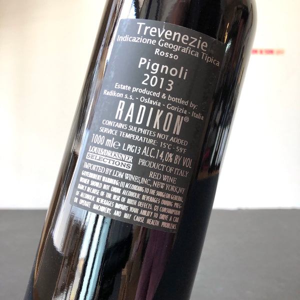 2013 Radikon Pignoli Rosso 1L Venezia Giulia IGT Friuli-Venezia Giulia, Italy