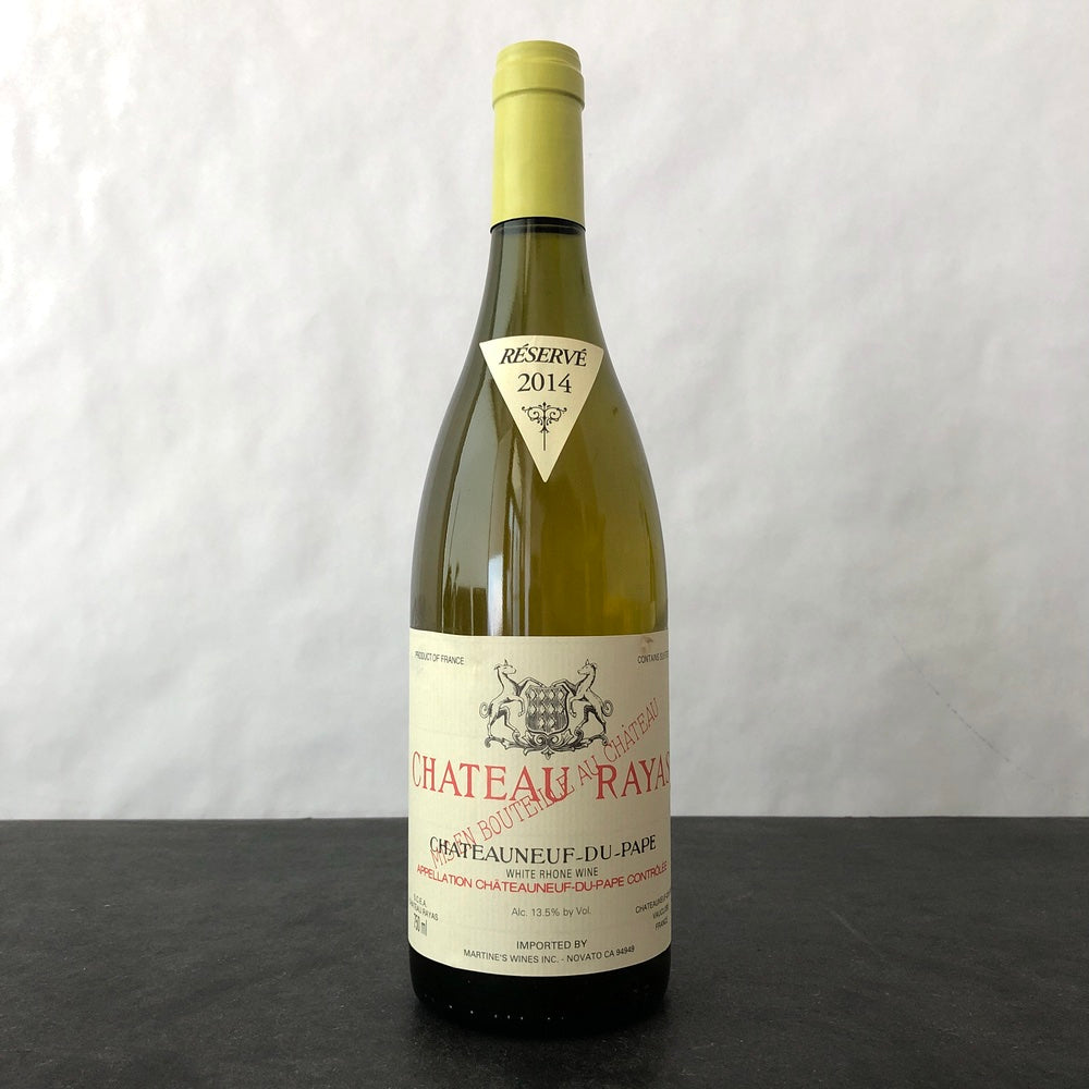2014 Chateau Rayas Chateauneuf-du-Pape Reserve Blanc, Rhone, France