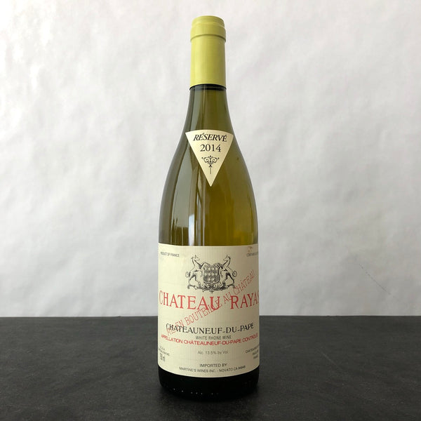2014 Chateau Rayas Chateauneuf-du-Pape Reserve Blanc, Rhone, France
