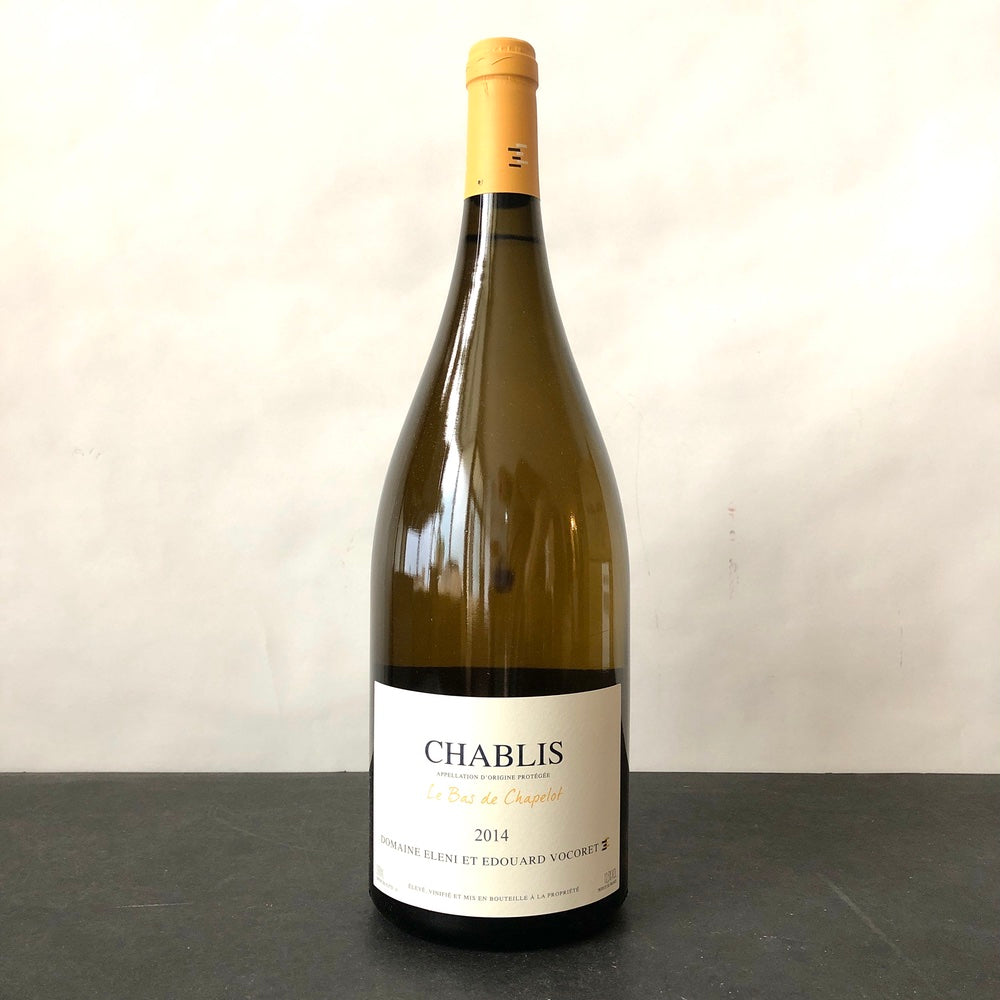 2014 Domaine Eleni & Edouard Vocoret Chablis 'Bas de Chapelot' 1.5L Magnum, Burgundy, France
