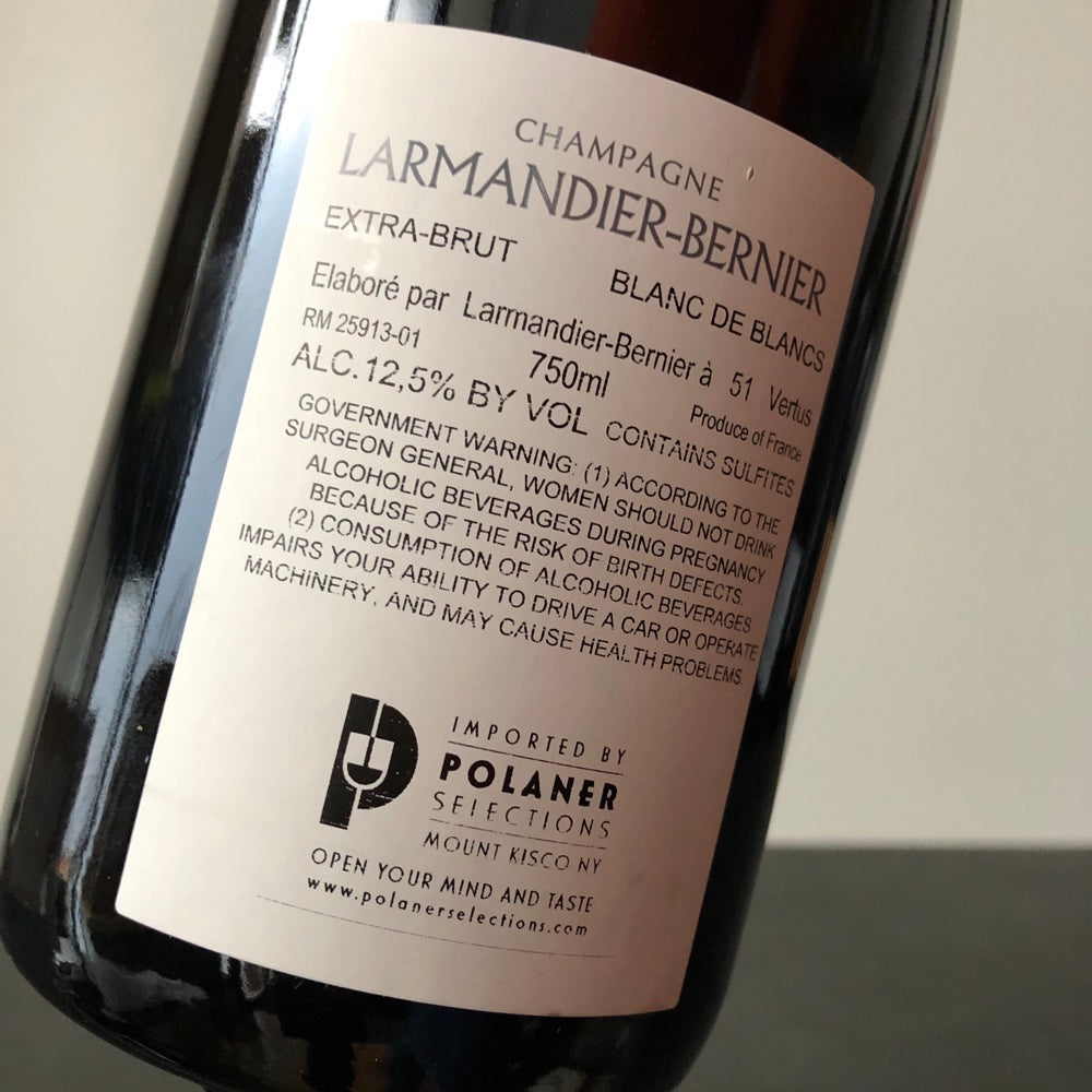 ワイン Larmandier Bernier VV du Levant 2013 2013 Larmandier-Bernier Grand Cru Vieille Vigne du Levant