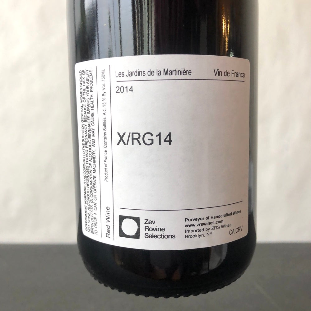 2014 Les Jardins de La Martiniere, Xavier Rouge – Leon & Son Wine