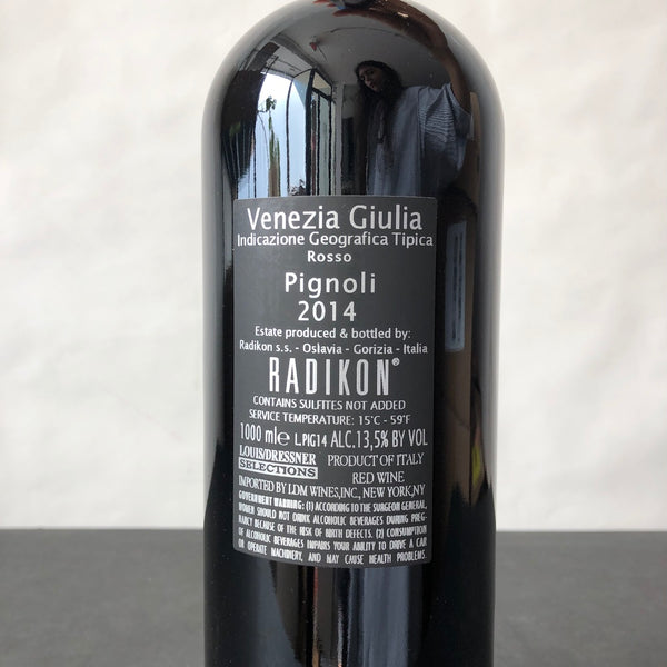 2014 Radikon Pignoli Rosso 1L Venezia Giulia IGT Friuli-Venezia Giulia, Italy