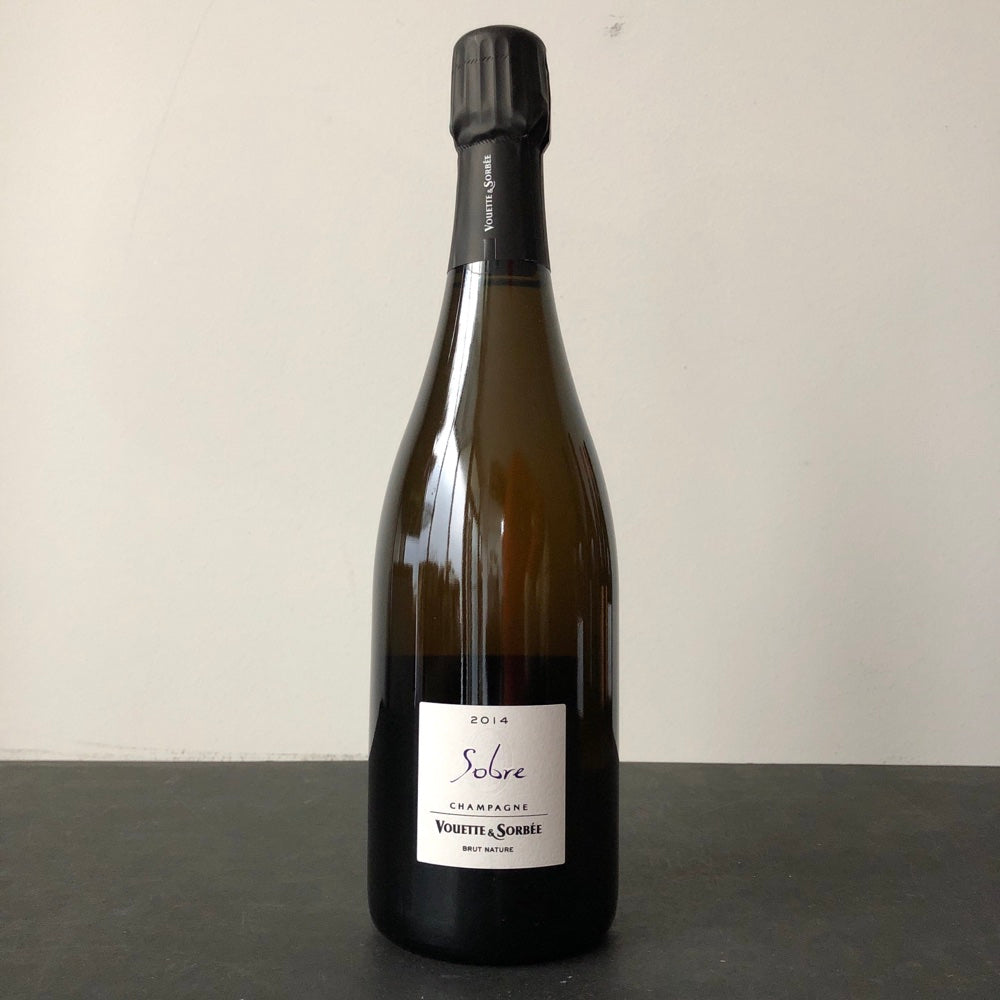 2014 Vouette et Sorbee Cuvee Sobre Extra Brut, Champagne, France