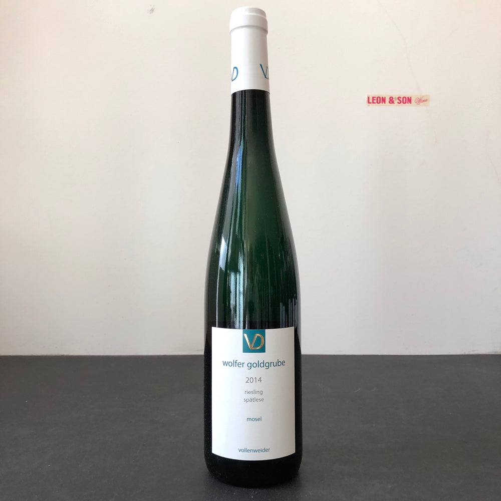 2014 Weingut Daniel Vollenweider Wolfer Goldgrube Riesling Spatlese , Mosel, Germany